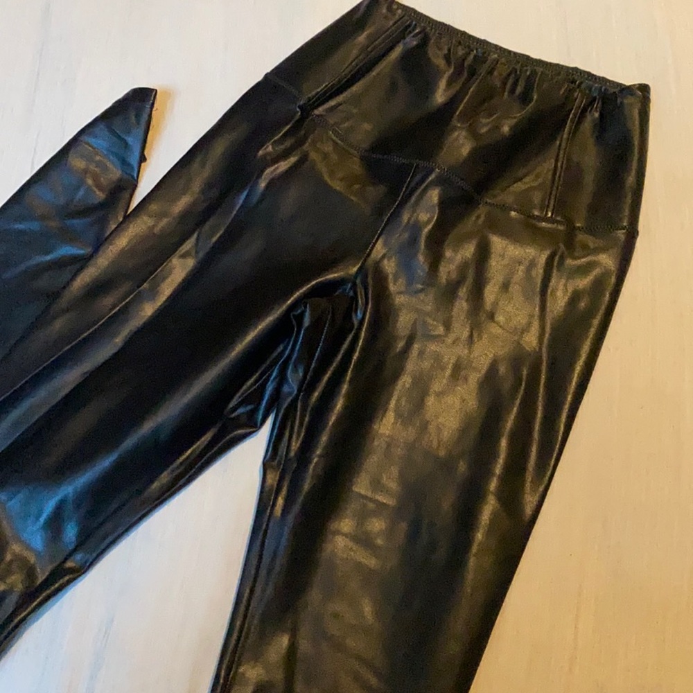 Aritzia leather leggings, worn once